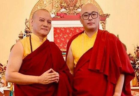 Kalu Rinpoche and Wangchen Rinpoche