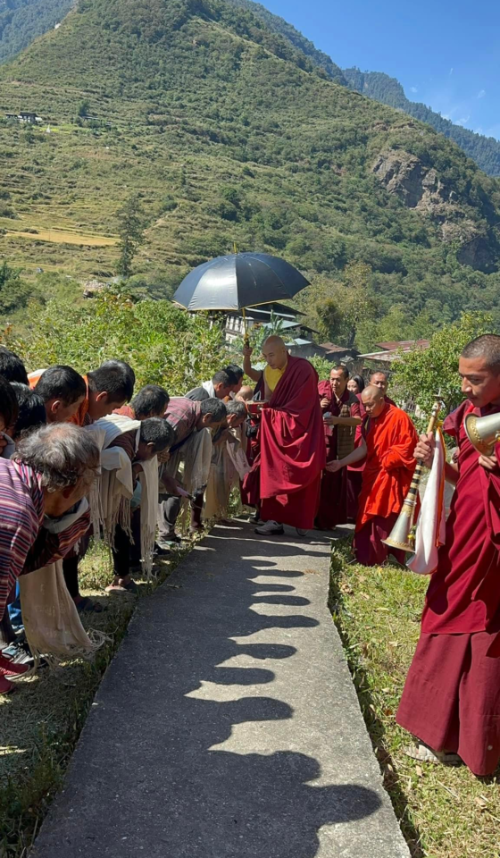 Kyabje Kalou Rinpoche - Bhutan 2023